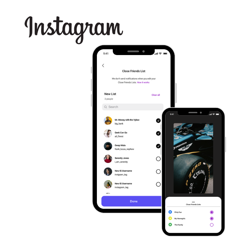 Instagram mockup